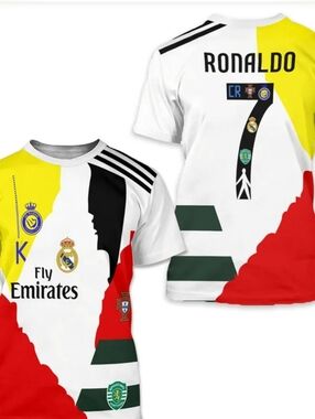 Cristiano Ronaldo #7 GOAT Combo All Teams Special Jersey Trikot Maillot Soccer